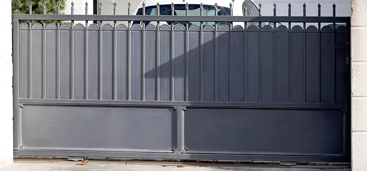Metal Driveway Gate Installation Bethany